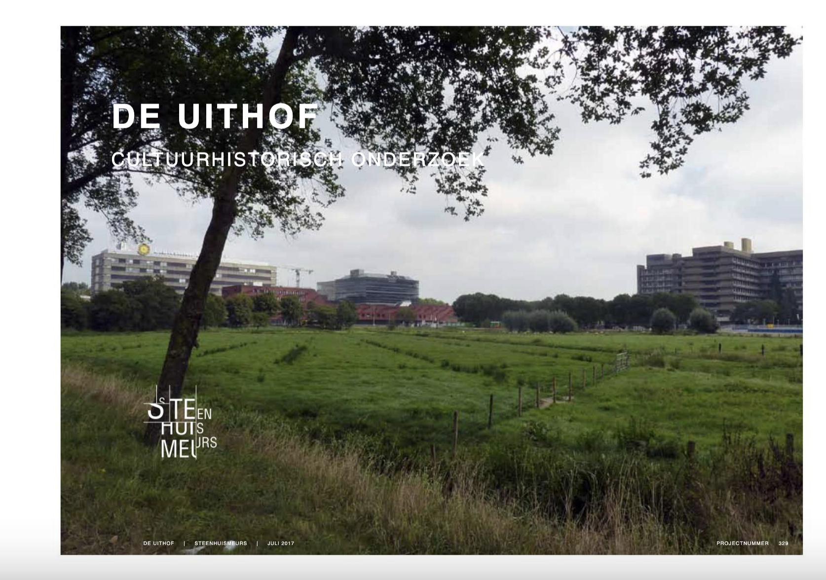 cover SteenhuisMeurs De Uithof